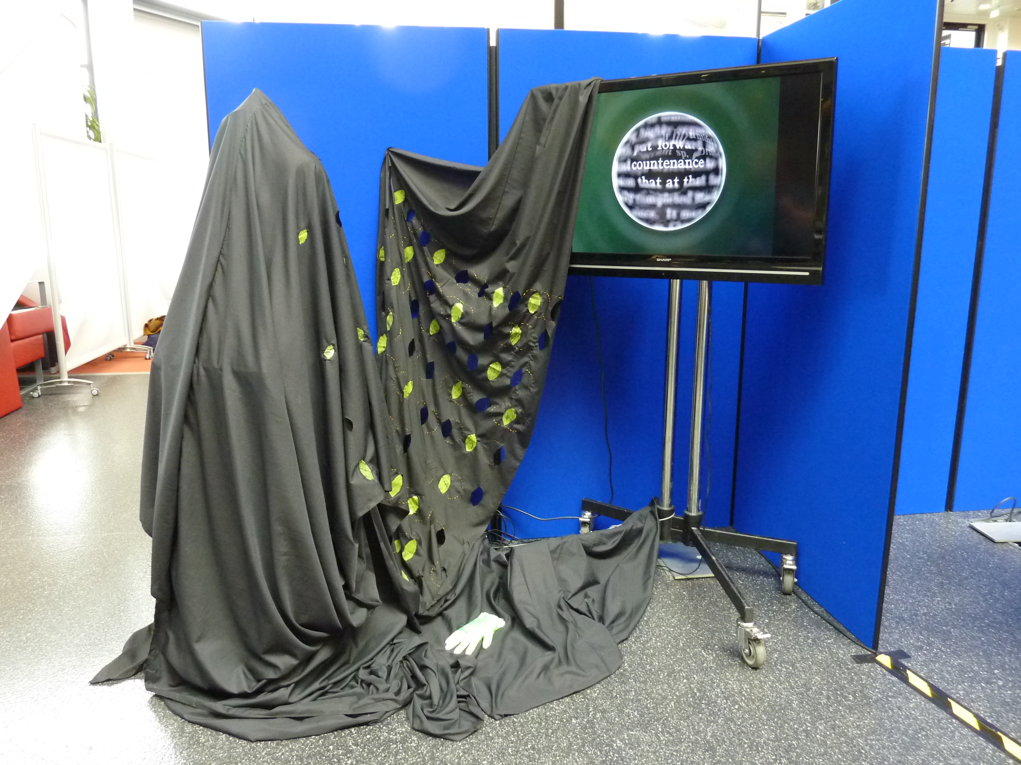 The Aggregate Accessory — Installation shot at the research conference